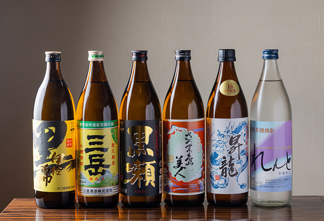焼酎ボトル集合
